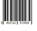 Barcode Image for UPC code 5603722510939