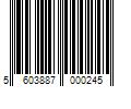 Barcode Image for UPC code 5603887000245