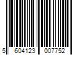 Barcode Image for UPC code 5604123007752