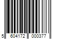 Barcode Image for UPC code 5604172000377