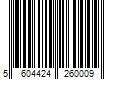 Barcode Image for UPC code 5604424260009