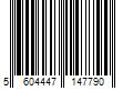 Barcode Image for UPC code 5604447147790