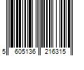 Barcode Image for UPC code 5605136216315