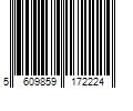 Barcode Image for UPC code 5609859172224