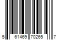 Barcode Image for UPC code 561469702657