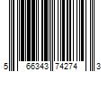 Barcode Image for UPC code 566343742743