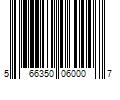 Barcode Image for UPC code 566350060007