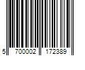 Barcode Image for UPC code 5700002172389