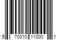 Barcode Image for UPC code 570010110001