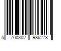 Barcode Image for UPC code 5700302986273