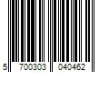 Barcode Image for UPC code 5700303040462