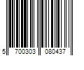 Barcode Image for UPC code 5700303080437