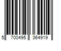 Barcode Image for UPC code 5700495364919