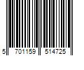 Barcode Image for UPC code 5701159514725