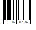 Barcode Image for UPC code 5701397021887