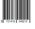 Barcode Image for UPC code 5701418049210