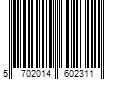 Barcode Image for UPC code 5702014602311