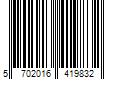 Barcode Image for UPC code 5702016419832