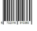 Barcode Image for UPC code 5702016910360