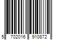 Barcode Image for UPC code 5702016910872