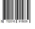 Barcode Image for UPC code 5702016915839