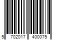 Barcode Image for UPC code 5702017400075