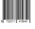 Barcode Image for UPC code 5702017415840