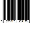 Barcode Image for UPC code 5702017424125