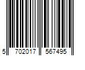 Barcode Image for UPC code 5702017567495