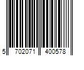 Barcode Image for UPC code 5702071400578