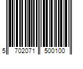 Barcode Image for UPC code 5702071500100