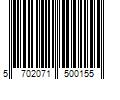 Barcode Image for UPC code 5702071500155