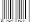 Barcode Image for UPC code 5702071500841