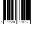 Barcode Image for UPC code 5702234150012