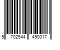 Barcode Image for UPC code 5702544450017