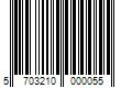 Barcode Image for UPC code 5703210000055