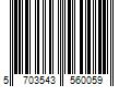 Barcode Image for UPC code 5703543560059