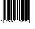 Barcode Image for UPC code 5704947002725