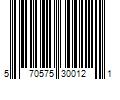 Barcode Image for UPC code 570575300121