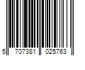 Barcode Image for UPC code 5707381025763