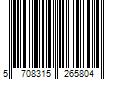 Barcode Image for UPC code 5708315265804