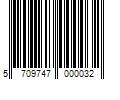 Barcode Image for UPC code 5709747000032