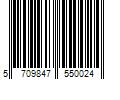 Barcode Image for UPC code 5709847550024