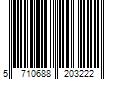 Barcode Image for UPC code 5710688203222