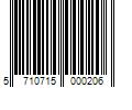 Barcode Image for UPC code 5710715000206