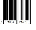 Barcode Image for UPC code 5710840214318