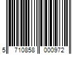 Barcode Image for UPC code 5710858000972