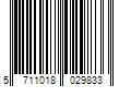 Barcode Image for UPC code 5711018029833