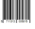 Barcode Image for UPC code 5711313005815