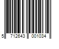 Barcode Image for UPC code 5712643001034